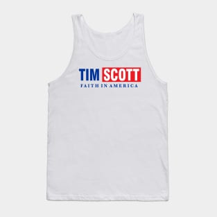 Tim Scott For President // Faith In America Tank Top